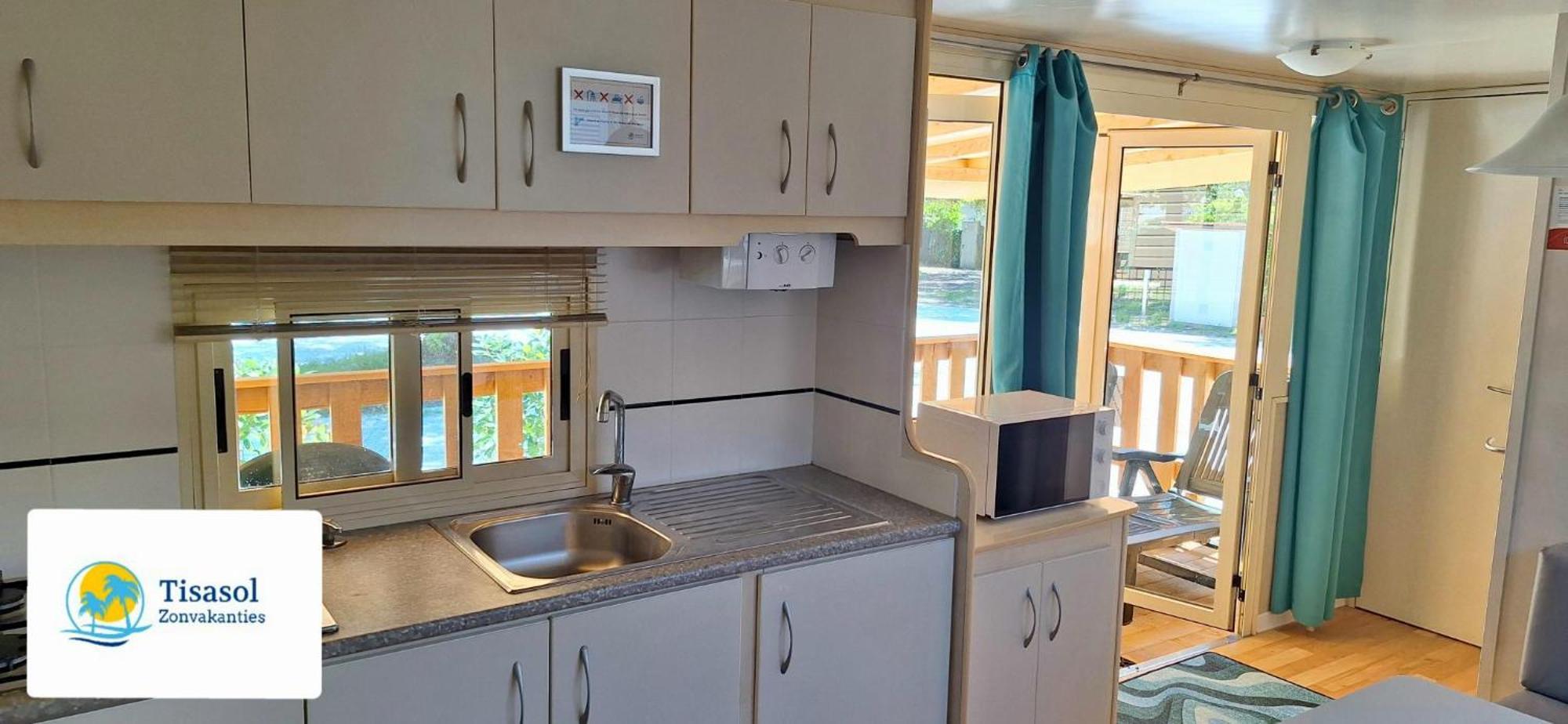 Mobile Home Viareggio - Including Airco- Camping Paradiso - G008 外观 照片