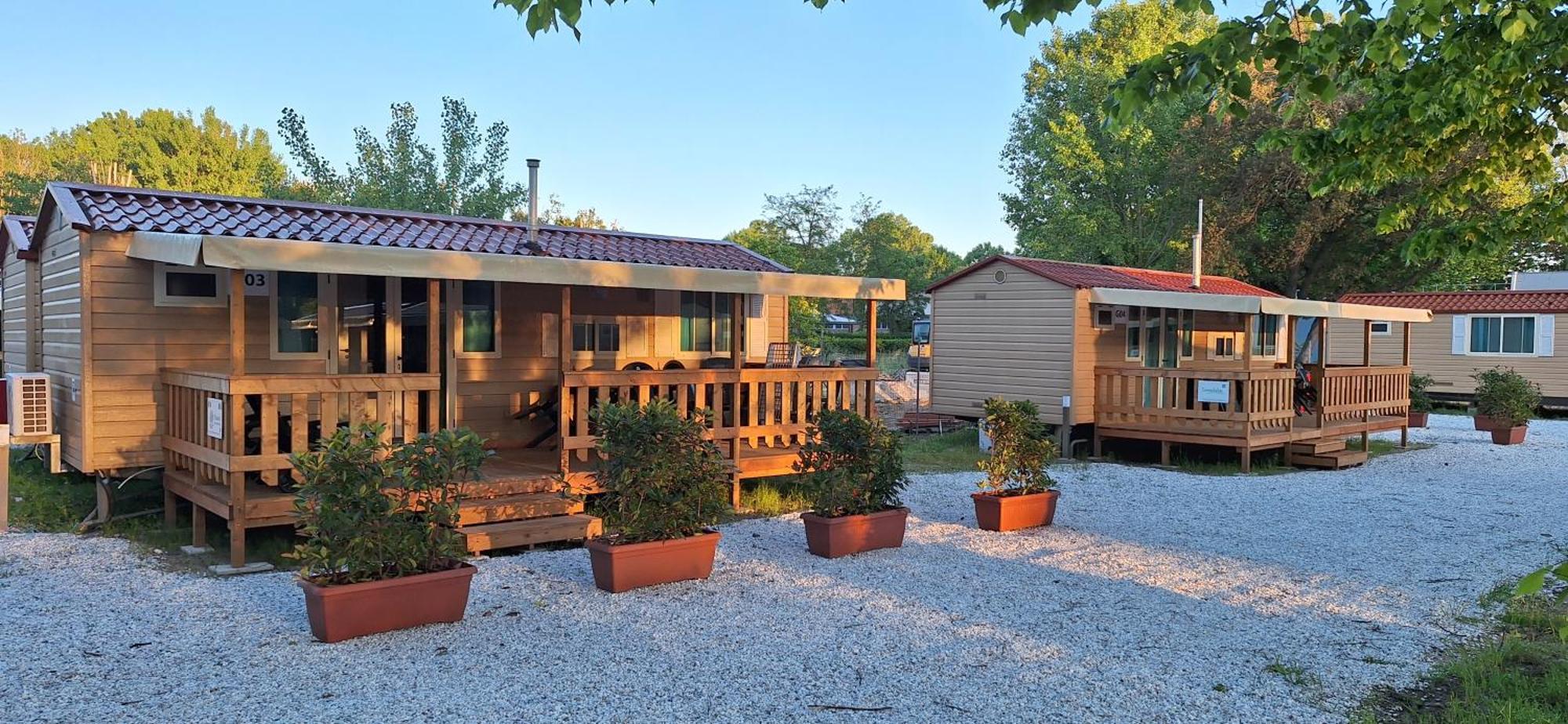 Mobile Home Viareggio - Including Airco- Camping Paradiso - G008 外观 照片