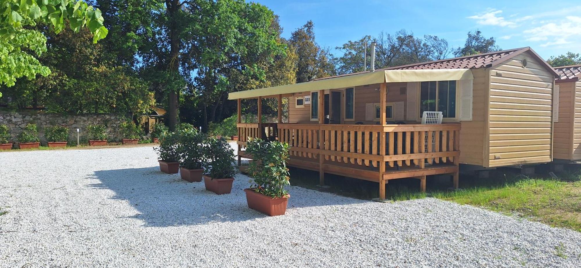 Mobile Home Viareggio - Including Airco- Camping Paradiso - G008 外观 照片